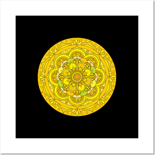 The Pineapple Mandala Posters and Art